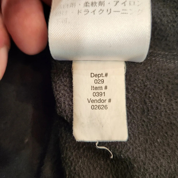 Eddie Bauer Sweater Mens Size XL Black First Ascent 1/4 Zip Fleece Base … - Picture 8 of 13